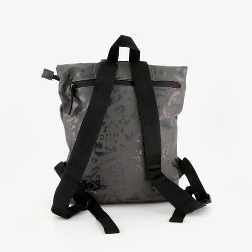 Rolltop rugzak waterdicht zwart 8,5 liter