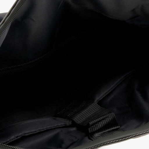 Rolltop rugzak waterdicht zwart met panterprint 14 liter