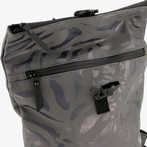 Rolltop rugzak waterdicht zwart 8,5 liter