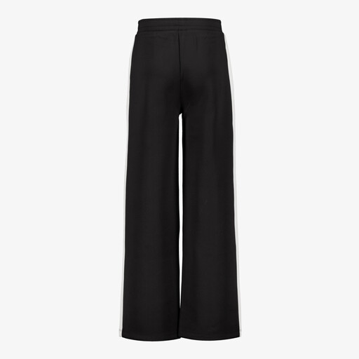 Meisjes wide leg broek zwart