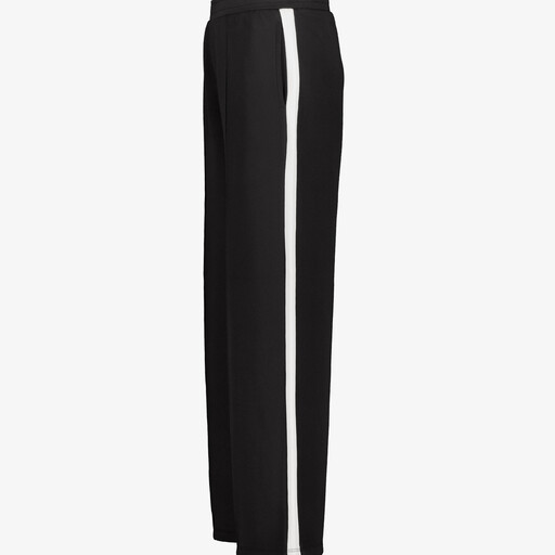 Meisjes wide leg broek zwart