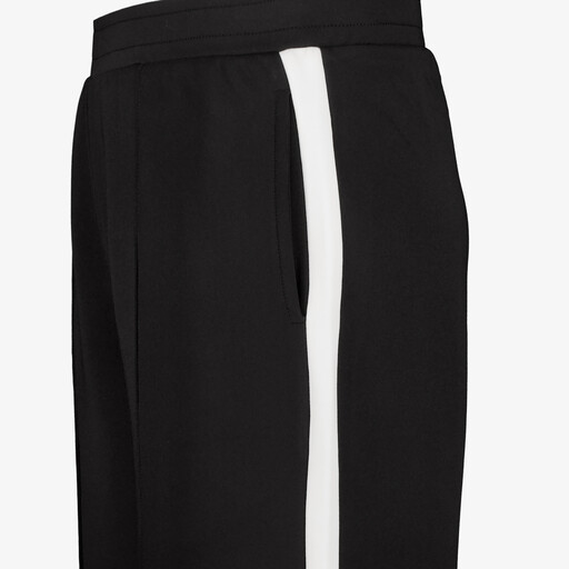 Meisjes wide leg broek zwart