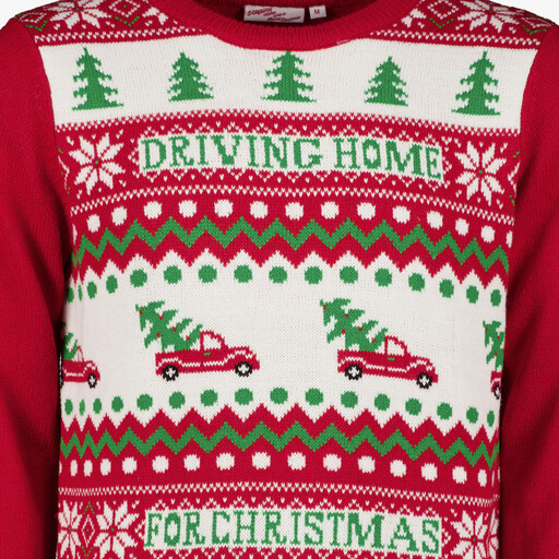 Foute kersttrui heren rood