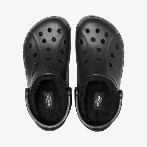 Baya Lined heren klompen gevoerd zwart