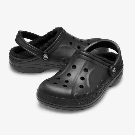 Baya Lined heren klompen gevoerd zwart