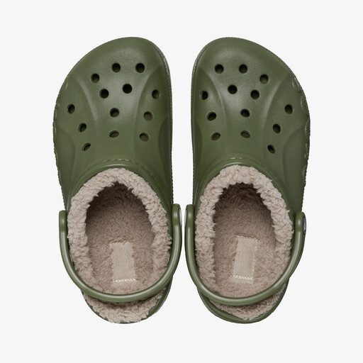 Baya Lined heren klompen gevoerd groen