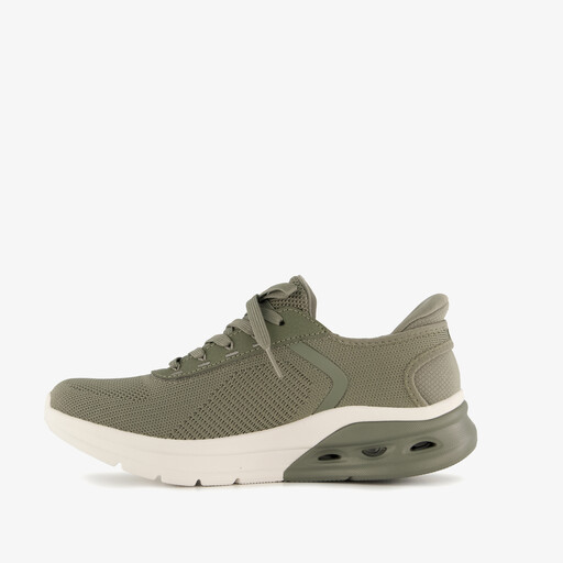 Slip-ins: BOBS Sport Arc Wave 2.0 dames sneakers groen