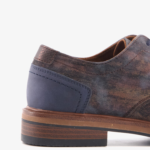 Heren veterschoenen blauw