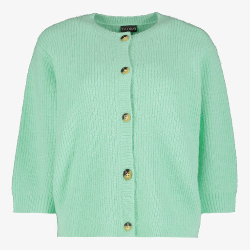 Dames vest groen