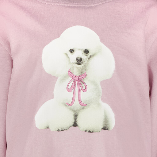 Name It meisjes trui met poedel roze