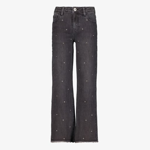 Twoday meisjes jeans met studs zwart