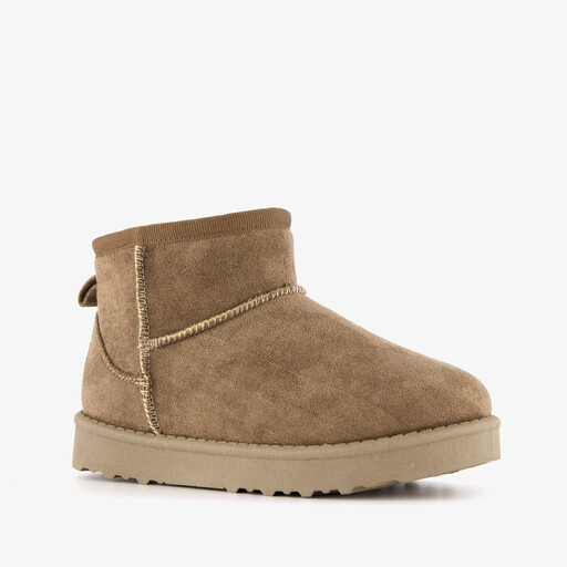 Gevoerde meisjes boots bruin