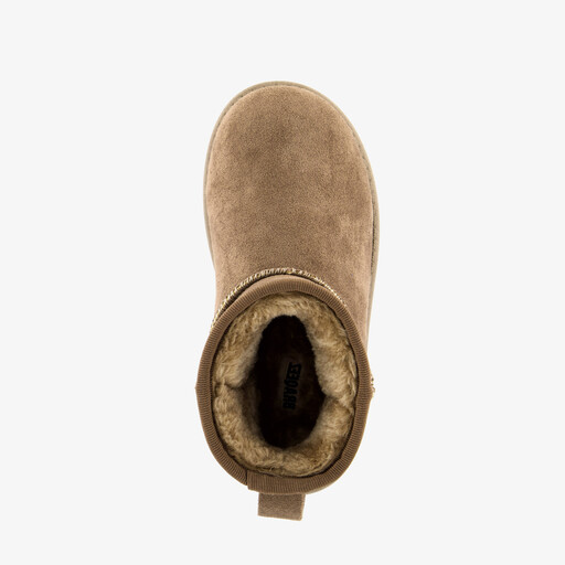 Gevoerde meisjes boots bruin
