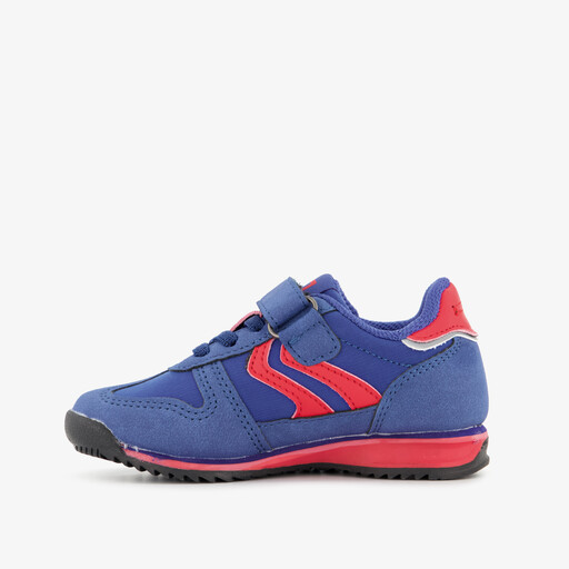 Jongens sneakers blauw rood
