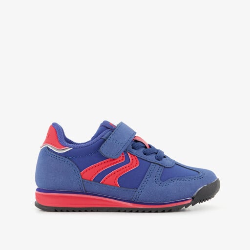 Jongens sneakers blauw rood