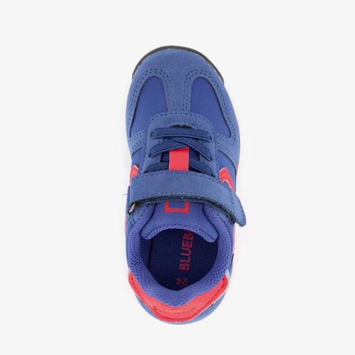 Jongens sneakers blauw rood