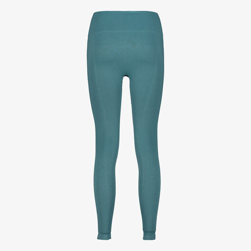Seamless dames sportlegging turquoise