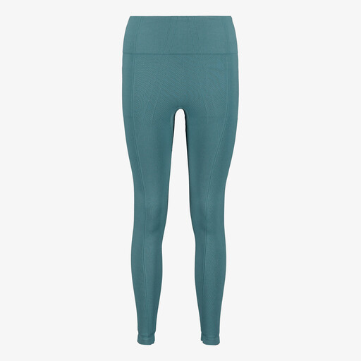 Seamless dames sportlegging turquoise