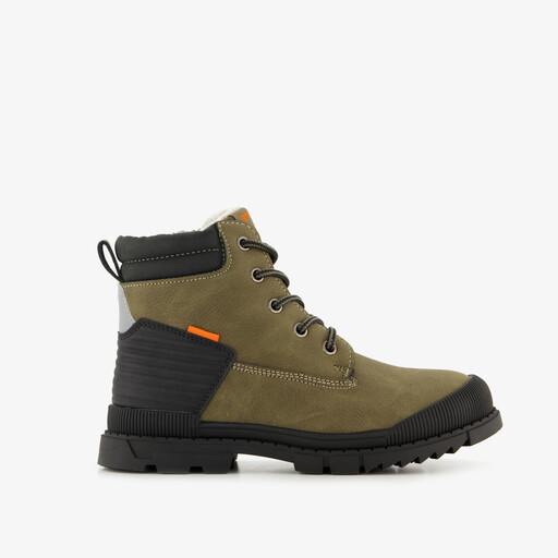 Jongens veterboots groen