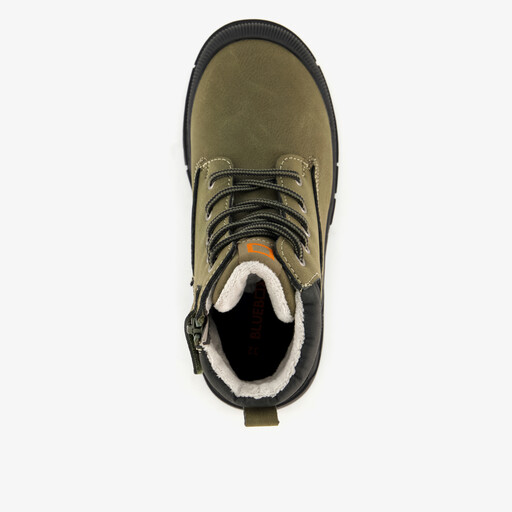 Jongens veterboots groen