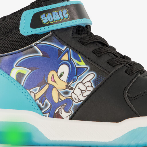 Jongens sneakers zwart blauw