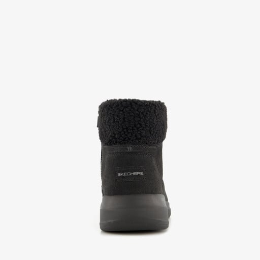 On-the-GO Glacial suède veterboots zwart