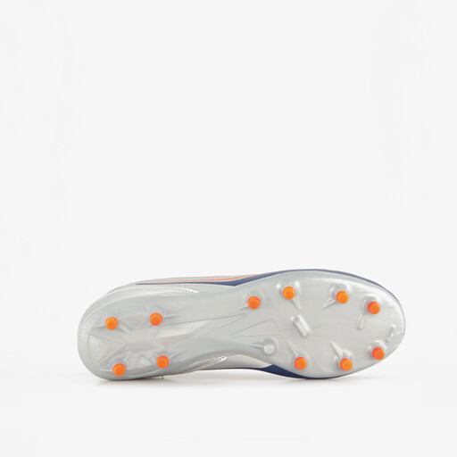 FG kinder voetbalschoenen grijs blauw