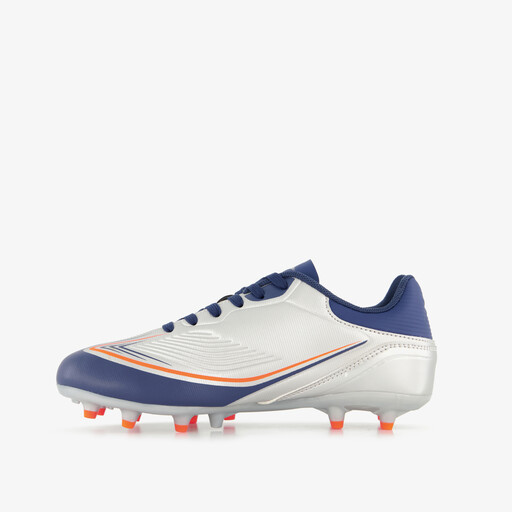 FG kinder voetbalschoenen grijs blauw