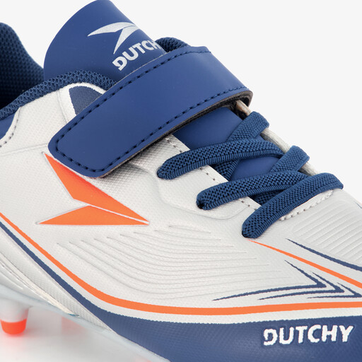 FG kinder voetbalschoenen grijs blauw