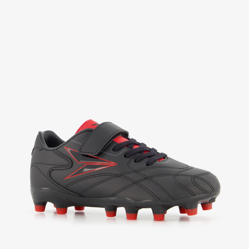 FG kinder voetbalschoenen zwart rood