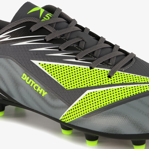 FG heren voetbalschoenen grijs groen