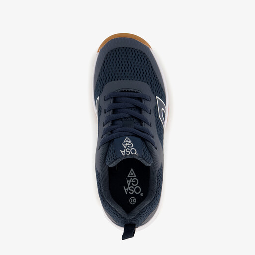 Kinder padel- en tennisschoenen blauw