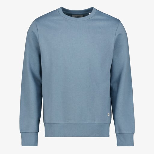 Heren sweater blauw