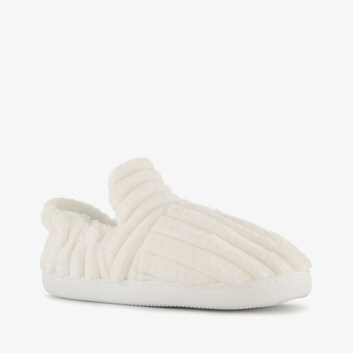 Dames pantoffels wit