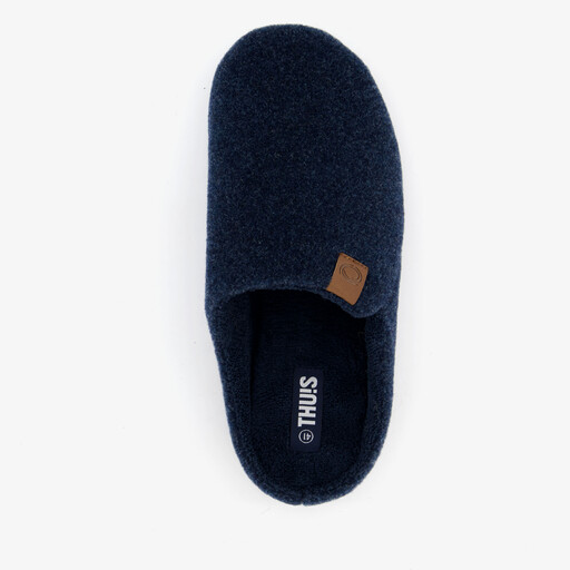 Heren pantoffels blauw