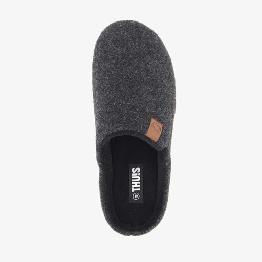 Heren pantoffels zwart