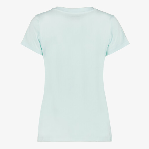 Dames T-shirt met opdruk blauw