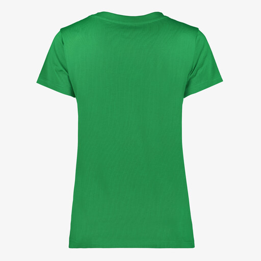 Dames T-shirt met opdruk groen