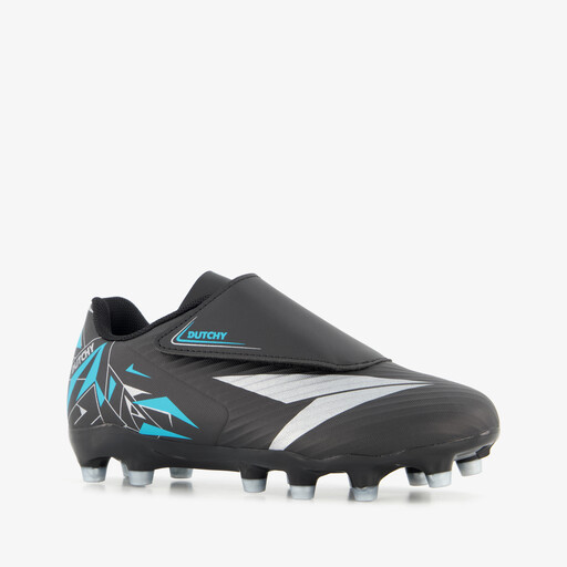FG kinder voetbalschoenen zwart blauw