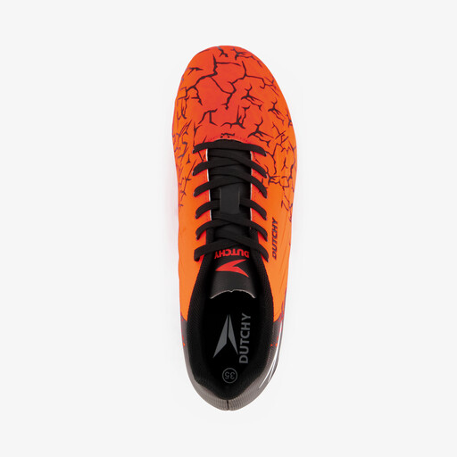 FG kinder voetbalschoenen oranje zwart