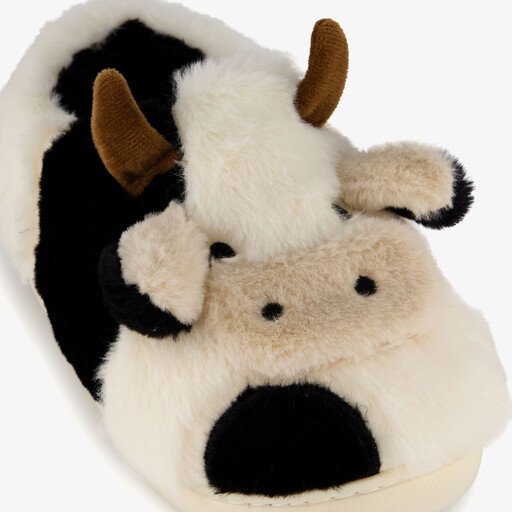 Dames pantoffels koe