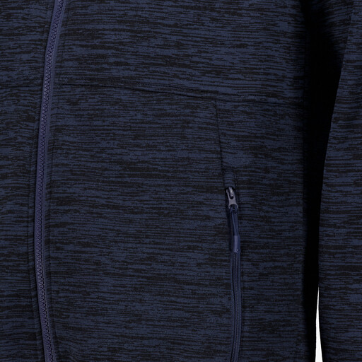 Heren outdoor fleece vest blauw