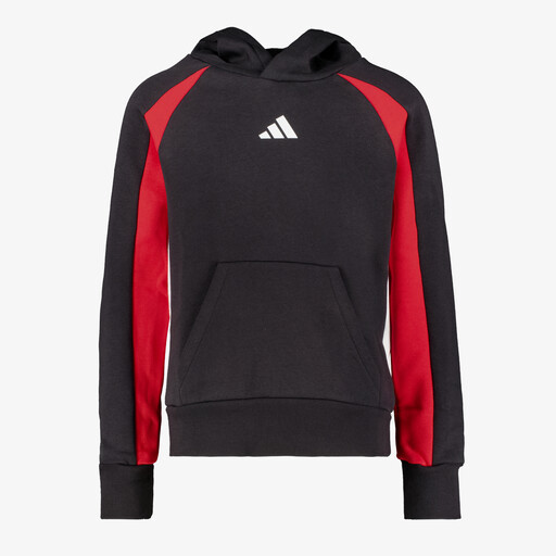 J CB FL HD kinder hoodie zwart rood