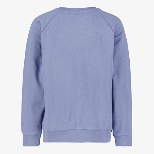 Name It meisjes sweater met tekstopdruk paars