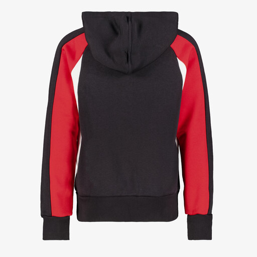J CB FL HD kinder hoodie zwart rood