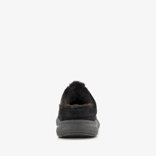 Gevoerde heren pantoffels zwart