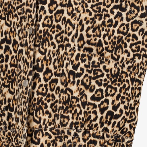 Twoday dames gilet leopard print