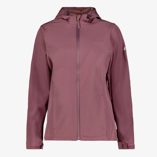 Dames softshell jas roze