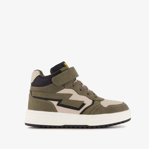 Hoge jongens sneakers groen