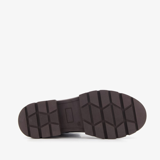 Leren dames Chelsea boots bruin